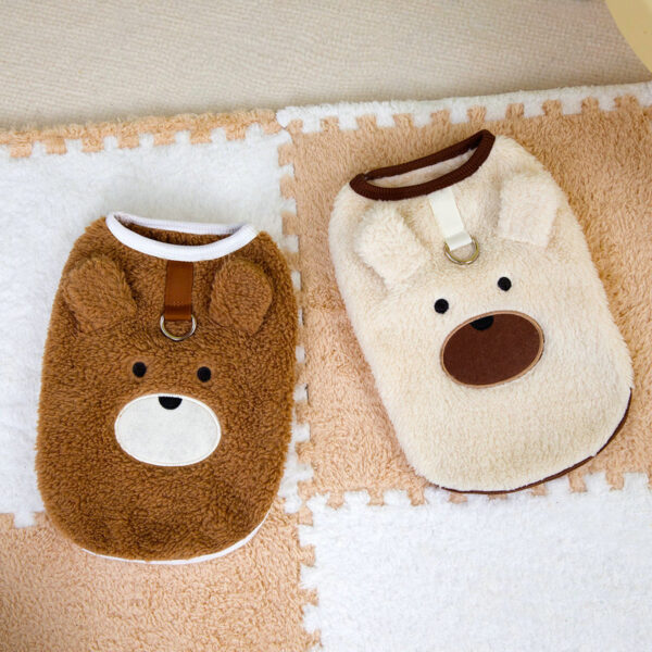 Winter Puppy Clothes Fleece Warm Dog Vest French Bulldog Chihuahua Outfits Yorkies Poodle Jacket Pug Teddy Coat Pet Supplies - Image 5