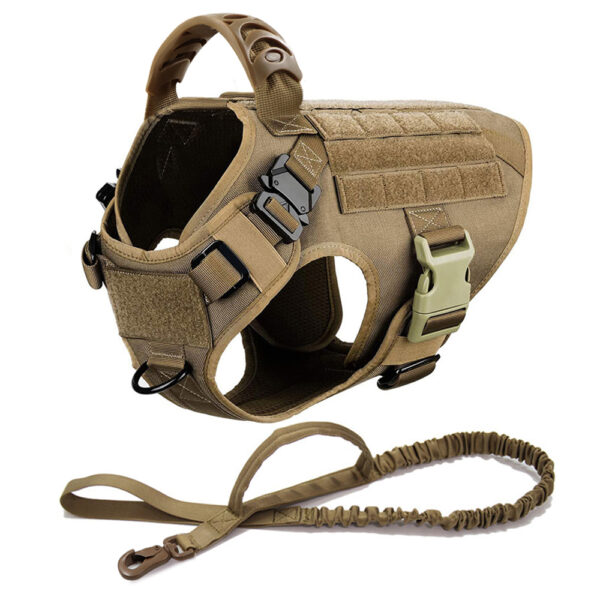 Large Dog Harness And Leash Set Pet German Shepherd Malinois Training Walking Vest Dog Harness And Collar For Medium Large Dogs - Image 11