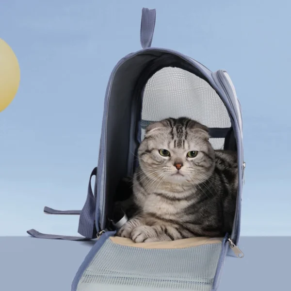 Transparent Pet Supplies Cat Carrier Bag Portable Travel Outdoor Backpack for Cats Small Dogs Breathable Carrying Pet Supplies - Image 5
