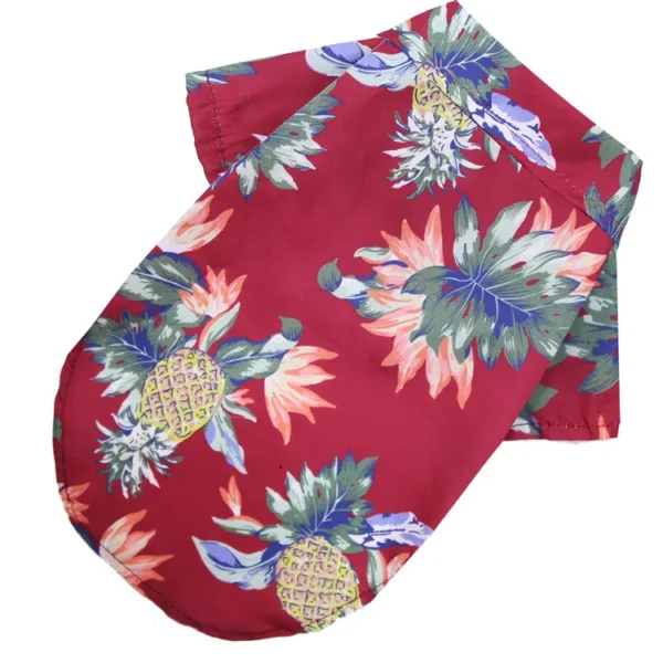 Hawaiian Style Pet Dog Clothe Summer SandBeach Dog Shirts for Small Medium Dogs Puppy Cat Clothing Ropa Perro Pug French Bulldog - Image 12