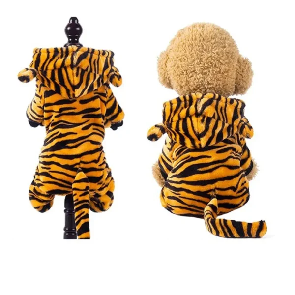 Thickened Warm Dog Clothes Pet Clothes for Small Medium Dogs Chihuahua Teddy Puppy Cat Dinosaur Outfit Pet Dog Hoodies - Image 11