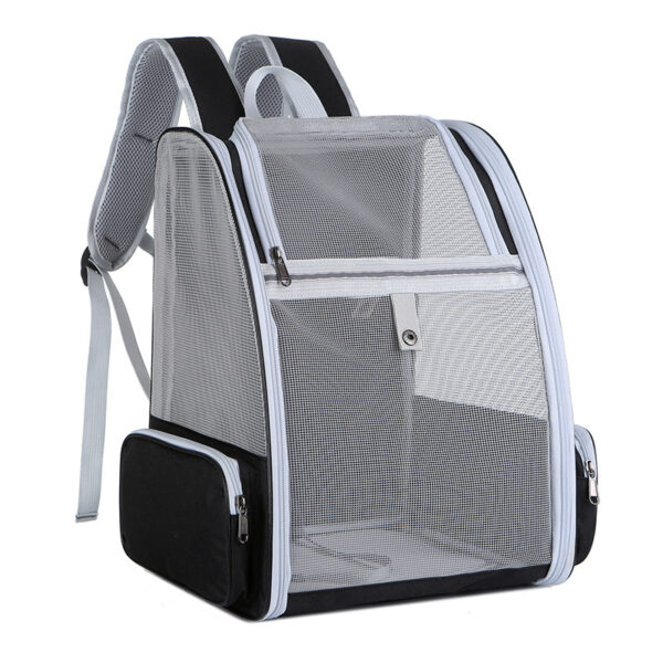 Practical, foldable cross-border pet bag. New style for cats and dogs, portable, breathable, spacious. Portable cat backpack. - Image 10