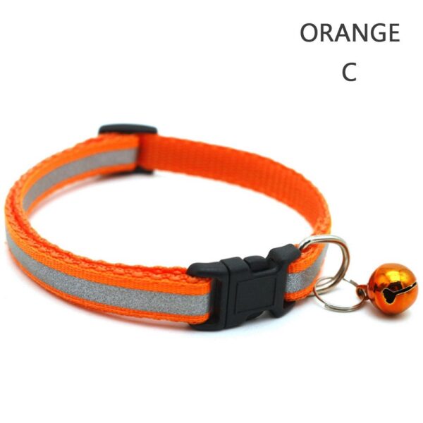Safety Heart Bell Cat Collar Elastic Adjustable Adjustable Colored Diamonds Cat Collar With Bell Soft Dog Necklace Photo Props - Image 21
