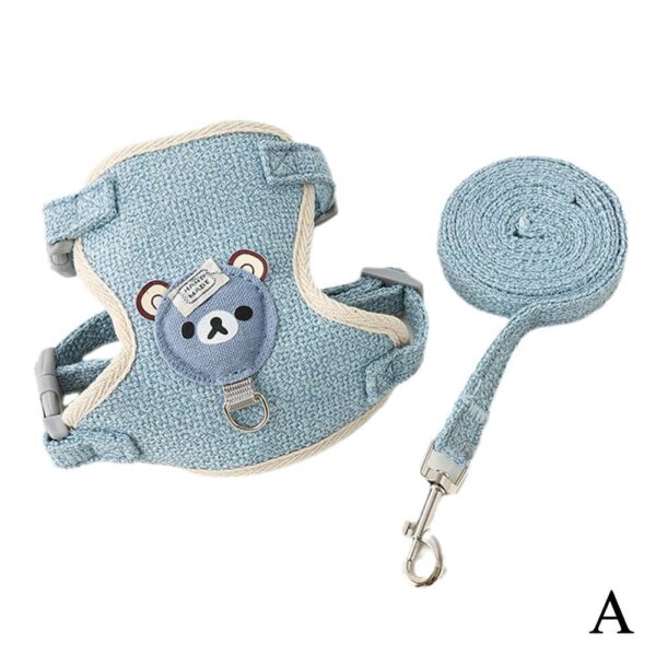Undershirt Style Pet Leash Adjustable Cat Dog Harness Breathable Leash  Convenient Pet Vest For Small Dog Cat Supplies2025new - Image 9