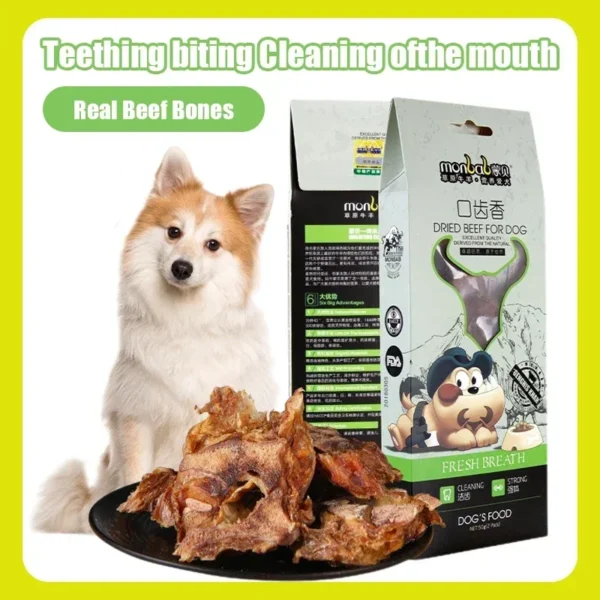 New Dog Snacks Food Tooth Cleaning Bones Low Temperature Baking Crispy Not Hurt Stomach Low Moisture High Protein Pet Snacks - Image 2