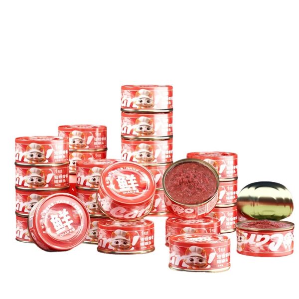 Cat Snacks 85g DHA Marine Fish Canned Selected Tuna High Protein Adult Cats Kitten Hydration Fattening Wet Food Pet Snacks - Image 6