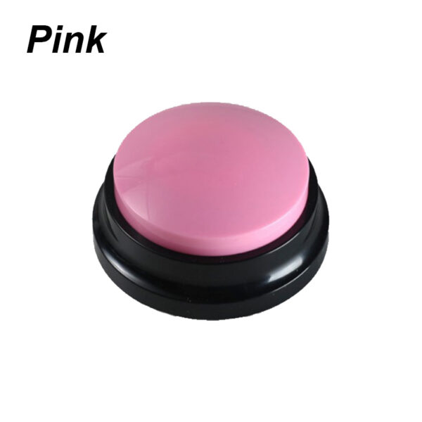 Funny Dog Recordable Pet Toys Travel Talking Starters Pet Speaking Buttons Portable Cute Pet Button Color Voice Recording Button - Image 14