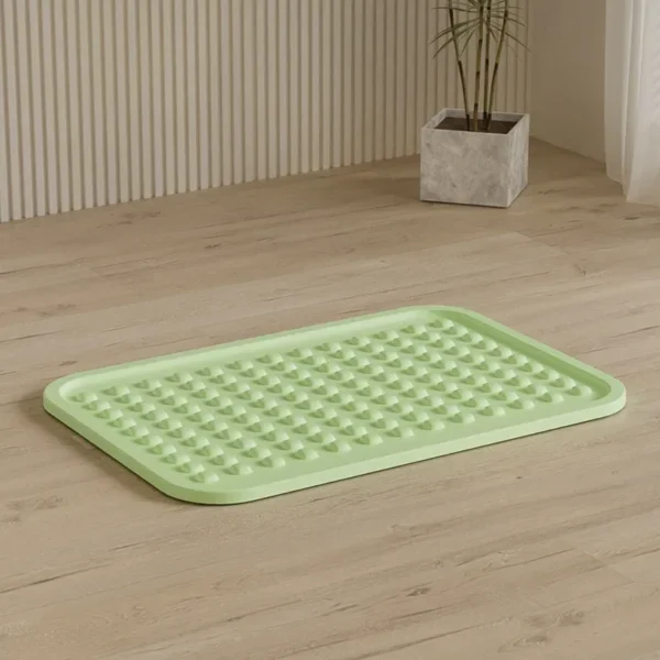 Cat Litter Box Large Capacity Semi-closed Anti-Splash Cats Toilet Bedpan Plastic Big Mac Oversized Cat Tray Bedpan Pet Supplies - Image 8