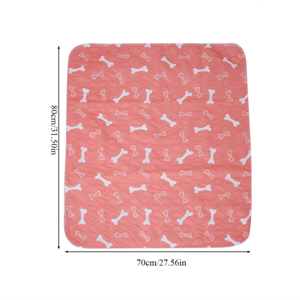 Pet Pee Pad 3 Layers Waterproof Puppy Dog Cat Pee Bed Washable Reusable Urine Mat Pet Trainging Mat - Image 8