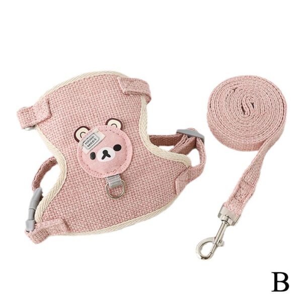 Undershirt Style Pet Leash Adjustable Cat Dog Harness Breathable Leash  Convenient Pet Vest For Small Dog Cat Supplies2025new - Image 7