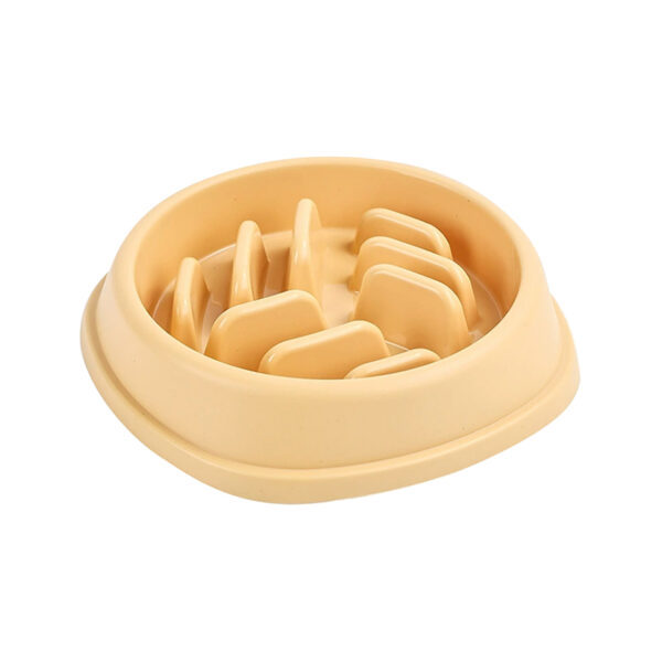 1pc Pet Slow Food Bowl,Uper Large Capacity Feeder, Pet Cat Dog Slow Food Bowl,Round Thickened And Non-slip Slow Feeding Bowls - Image 10