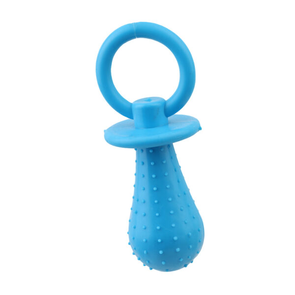 Pet Rubber Pacifier Dog Toy Interactive Rubber Soother Pet Dog Cat Puppy Elasticity Teeth Dog Chew Toys Tooth Cleaning Toy - Image 4