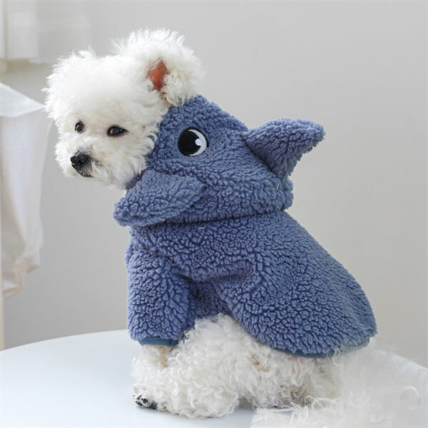 Super Soft Fleece Pet Clothing for Puppy Autumn Winter Plush Warm Dog Overalls Four Legged Dinosaur Unicorn Cosplay Cat Clothing - Image 19