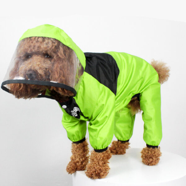 Pet Dog Raincoat The Dog Face Pet Clothes Jumpsuit Waterproof Dog Jacket Dogs Water Resistant Clothes for Dogs Pet Coat - Image 8