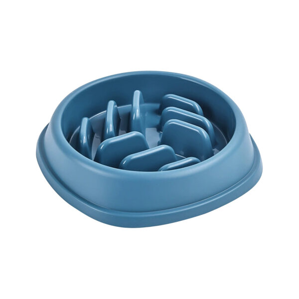 1pc Pet Slow Food Bowl,Uper Large Capacity Feeder, Pet Cat Dog Slow Food Bowl,Round Thickened And Non-slip Slow Feeding Bowls - Image 9