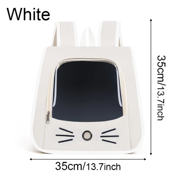 Transparent Pet Supplies Cat Carrier Bag Portable Travel Outdoor Backpack for Cats Small Dogs Breathable Carrying Pet Supplies - Image 9