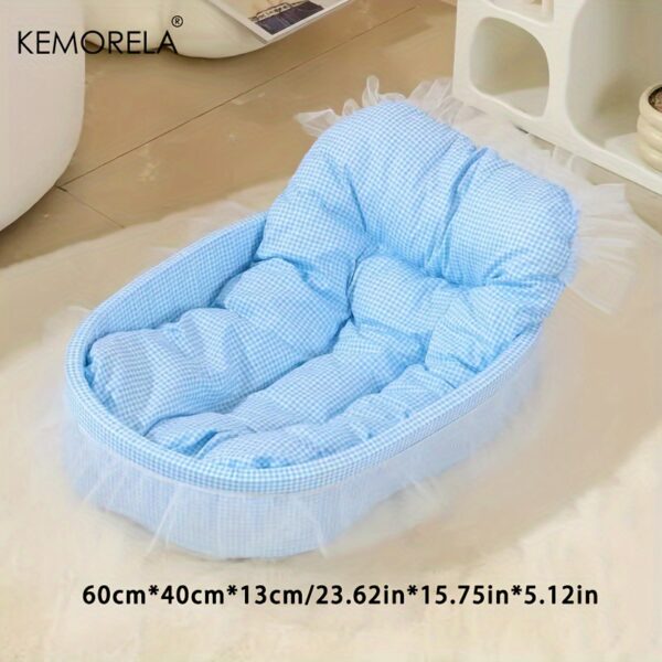 KEMORELA Gauze-edged Cat Princess Sofa Bed Washable and Removable - Universal Pet Mat for All Seasons Suitable for Cats and Dogs - Image 6