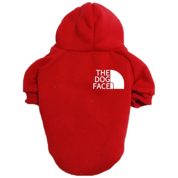 Dog Clothes Hoodies The Dog Face Wind Coat Warm for Small Large Dogs Jacket Sweatshirt French Bulldog Jacket Clothing - Image 11