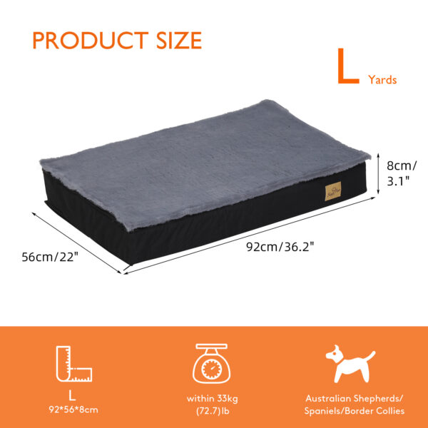 Washable Dog Beds for Large Dogs Comfortable Orthopedic Dog Bed Sponge Foam Pet Bedding Dog Crate Bed - Image 8