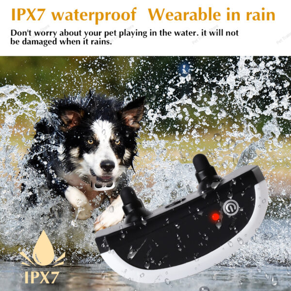 2 In 1 Electric Pet Wireless Fence Dog Training Collar Anti Runaway Up to 3 Dogs Outdoor Pet Containment Rechargeable System - Image 6