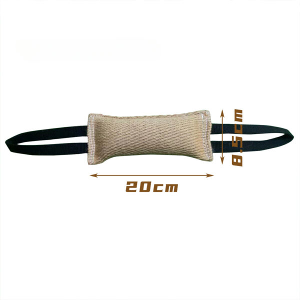 Dog Training Hemp Bite Stick Diao Bites Picks Molars Dog Bite Stick Bite Pillow Durable Twill Jute Pet Supplies Interactive Toys - Image 6