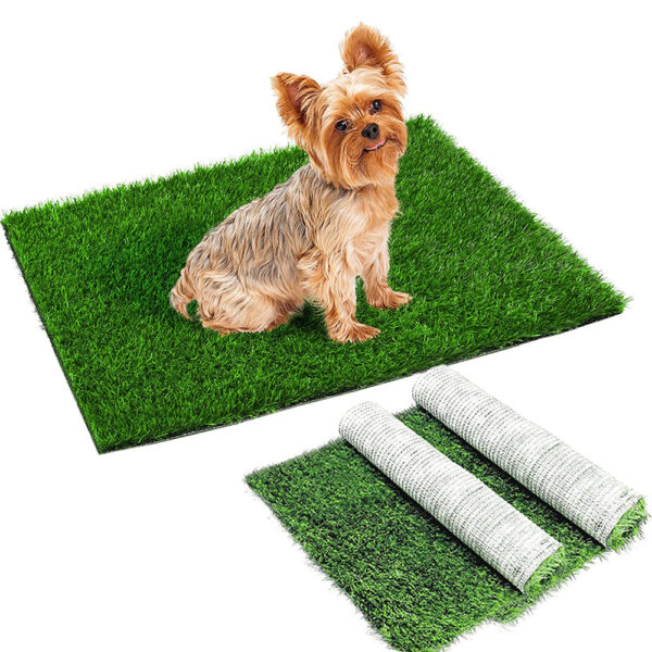 Reusable Pet Training Lawn, Deodorizing Artificial Lawn Mat, Washable Dog Bedpan Training Mat, Dog Urine Grass Mat - Image 7