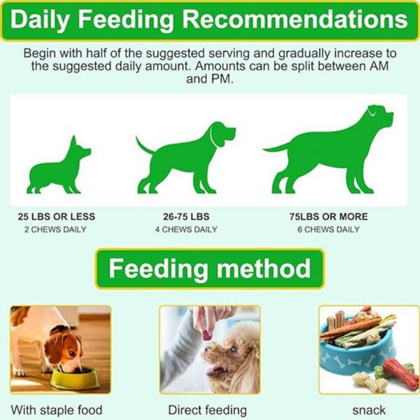 Flea Pills For Dogs Puppy Supplement For Gnat Multifunctional Chewable Quick Facting Flea Prevention Supplement For All Dogs - Image 5