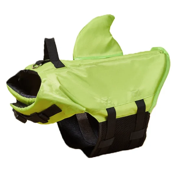 Shark Fin Dog Life Jacket Enhanced Buoyancy Small Dogs Swimming Clothes Safety Vest with Handle for Dogs Surfing - Image 9