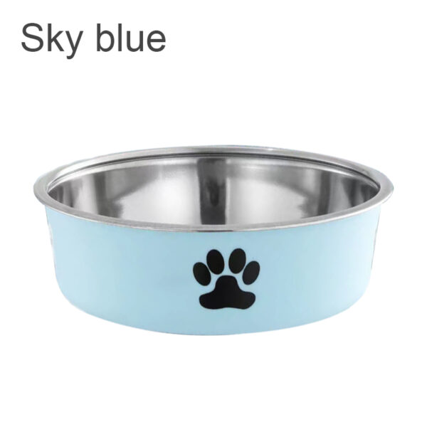 Dog Water Bowl with Non-Slip Rubber Base And Cats And Dogs Drinking Water Feeding Pet Bowl Stainless Steel Pet Feeders Pets Dogs - Image 8