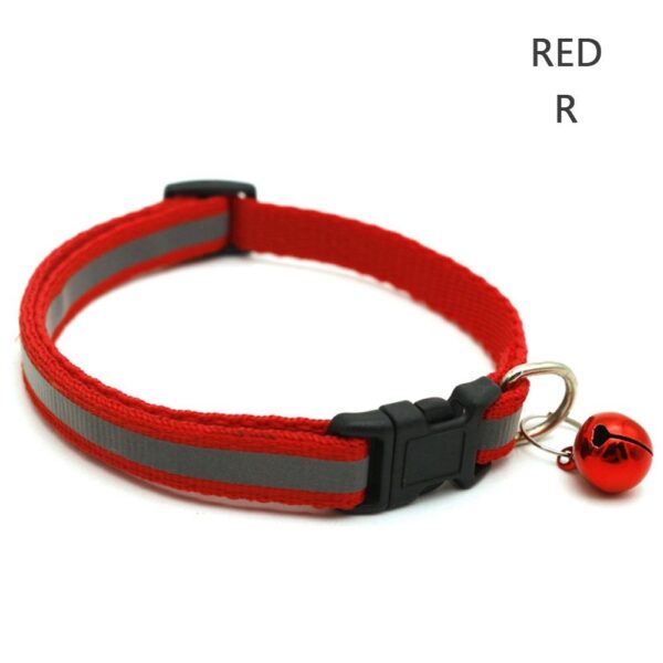 Safety Heart Bell Cat Collar Elastic Adjustable Adjustable Colored Diamonds Cat Collar With Bell Soft Dog Necklace Photo Props - Image 16