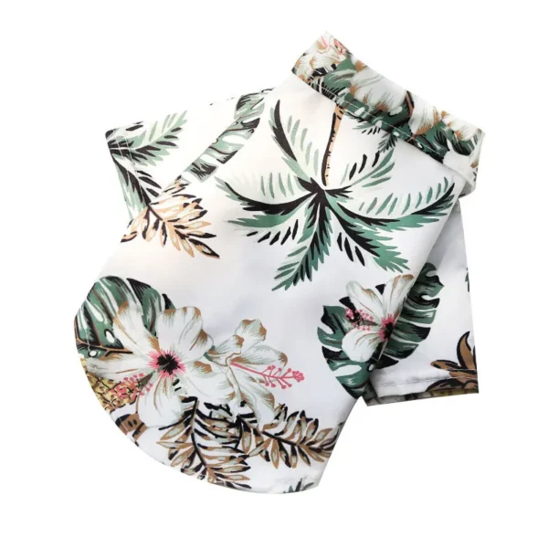 Hawaiian Style Pet Dog Clothe Summer SandBeach Dog Shirts for Small Medium Dogs Puppy Cat Clothing Ropa Perro Pug French Bulldog - Image 10