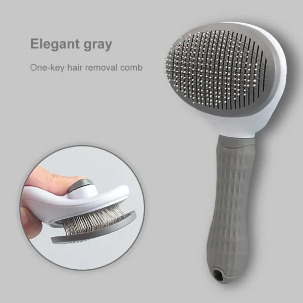 Dog Hair Remover Brush Cat Hair Grooming and Care Comb for Long Hair Dog Pet Removes Hairs Cleaning Bath Brush Pet Supplies - Image 7