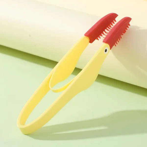 1PC Soft Silicon Cat Dog Pet Tear Brush Eye Cleaning Comb Eye Poop Clip Soft Brush Pet Supplies Cat Dog Knotting Brush - Image 7