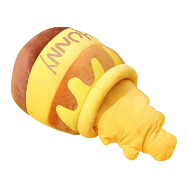 Cat Bed Warm Comfortable Kennel Nest Pet Cat Bed Soft Removable Cushion Nonslip Bottom Cartoon Washable House Honey Pot Cave - Image 2
