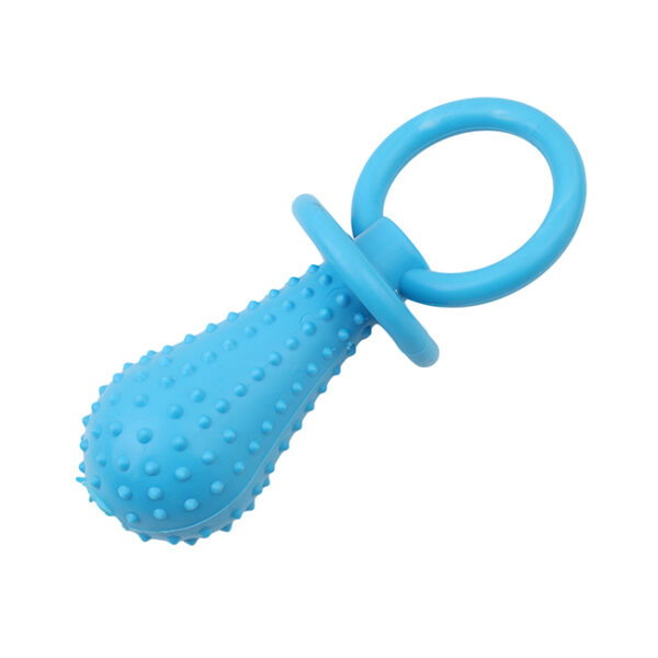 Pet Rubber Pacifier Dog Toy Interactive Rubber Soother Pet Dog Cat Puppy Elasticity Teeth Dog Chew Toys Tooth Cleaning Toy - Image 8