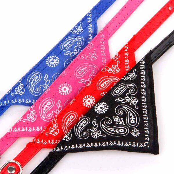 Cute Printed Bandana Cat Collar Puppy Dog Cat Scarf Collar Adjustable Triangular Pet Banadana Collar for Kittens Small Animals - Image 4