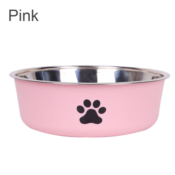 Dog Water Bowl with Non-Slip Rubber Base And Cats And Dogs Drinking Water Feeding Pet Bowl Stainless Steel Pet Feeders Pets Dogs - Image 11