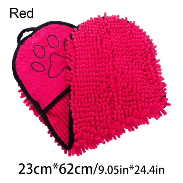 Soft Dog Bath Robe Towel Quick Super Absorbent Pet Bath Towel Cat Bath Towel Convenient Pet Cleaning Washcloth Dog Accessories - Image 11