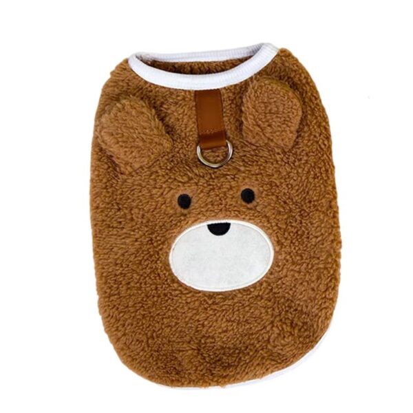 Winter Puppy Clothes Fleece Warm Dog Vest French Bulldog Chihuahua Outfits Yorkies Poodle Jacket Pug Teddy Coat Pet Supplies - Image 8