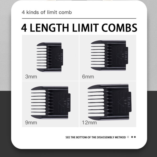 Electric Pet Clipper Grooming Kit For Dogs Reachageable Trimmer Haircut Cat Hair Cutting Remover Professional Machine Set - Image 4
