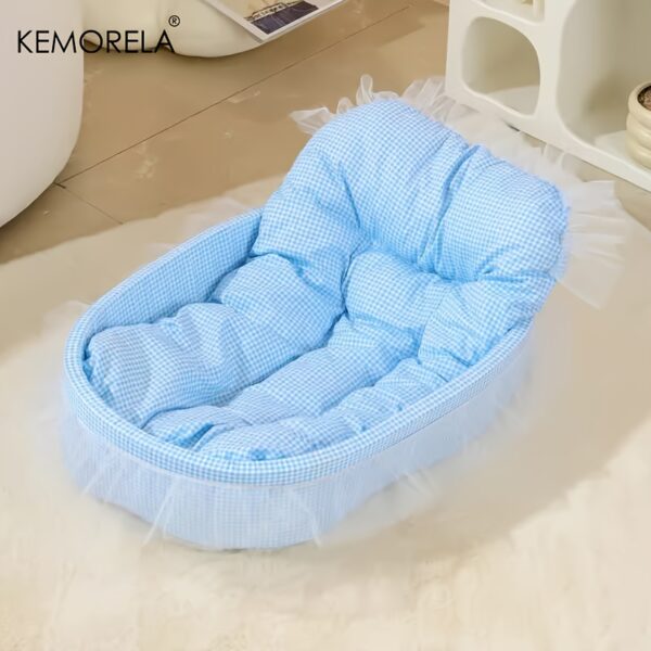 KEMORELA Gauze-edged Cat Princess Sofa Bed Washable and Removable - Universal Pet Mat for All Seasons Suitable for Cats and Dogs - Image 8