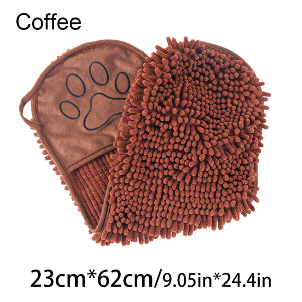 Soft Dog Bath Robe Towel Quick Super Absorbent Pet Bath Towel Cat Bath Towel Convenient Pet Cleaning Washcloth Dog Accessories - Image 8