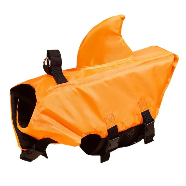 Shark Fin Dog Life Jacket Enhanced Buoyancy Small Dogs Swimming Clothes Safety Vest with Handle for Dogs Surfing - Image 8