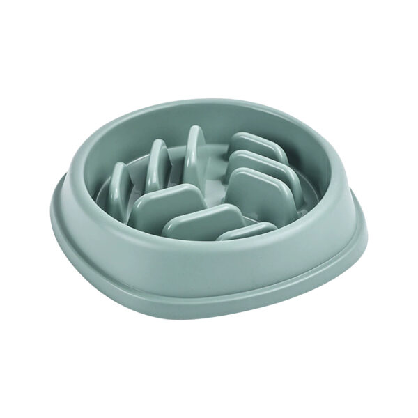 1pc Pet Slow Food Bowl,Uper Large Capacity Feeder, Pet Cat Dog Slow Food Bowl,Round Thickened And Non-slip Slow Feeding Bowls - Image 6