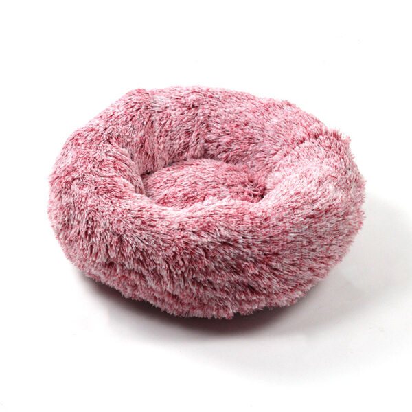 Home Plush Pet Nest Winter Cat Nest Dog Nest Warm Detachable and Washable Round Cat Nest Pet Bed Seasonal Universal Decoration - Image 8