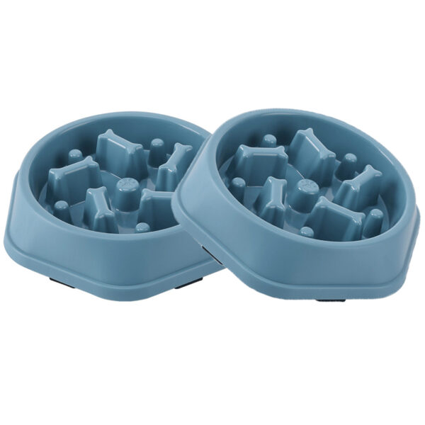 Slow Feeder Dog Bowl Anti-choking Slow Feeding Bowls for Dogs Anti-slip Pet Slow Eat Dishes Puzzle Bowls for Small Medium Dogs - Image 15