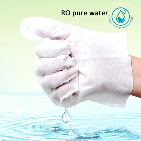 A Bag of 6ps Pet Wash Free Cleaning Gloves Cat and Dog Hair Cleaning Gloves Dry Cleaning Wipes Pet Shop Tudo Para Caes - Image 4