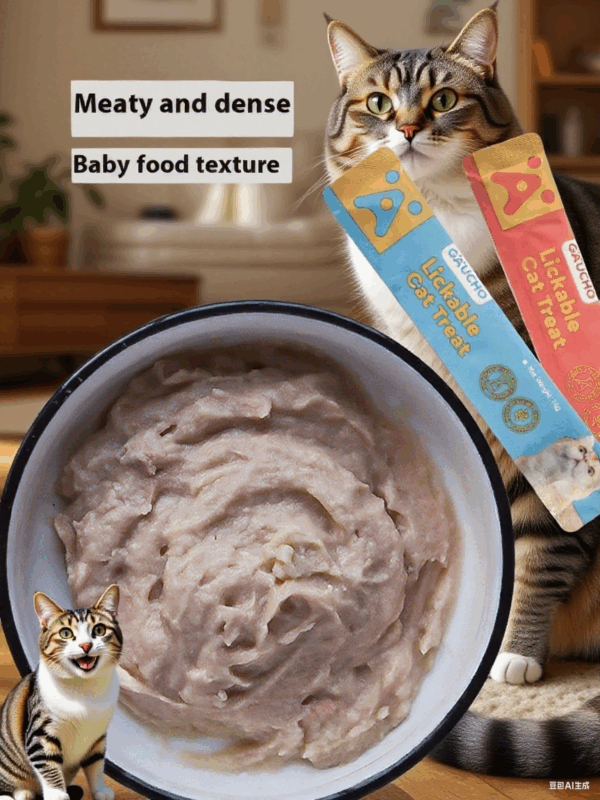 14g Pet Snacks Cat Strips Young Cat Wet Food Pack Nutrition Chicken  Salmon  Mixed Flavor Cat Liquid Snacks - Image 4