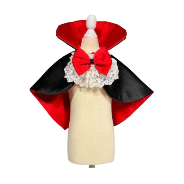 Halloween Pet Cosplay Vampire Cloak for Small Medium Dog Cat Puppy Costumes Kawaii Pet Christmas Festival Outfits - Image 7