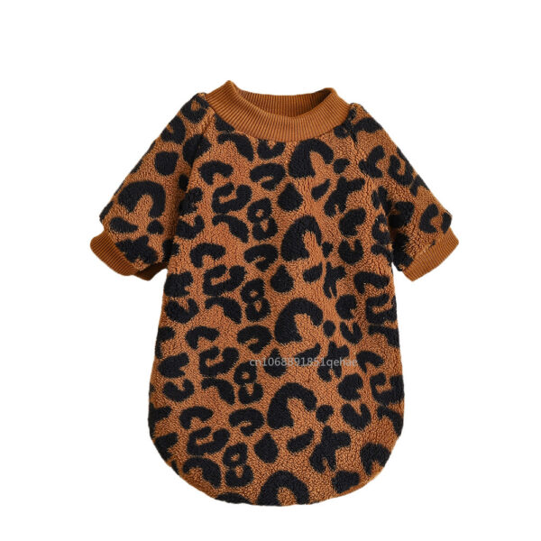 Plush Cat Dog Hoodies Thicken Pet Sweaters Autumn Winter Cat Puppy Clothes for Small Dogs Cats Kitten Pullovers Sphynx Clothing - Image 11